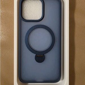 Apple Midnight Blue Magnetic Phone Case